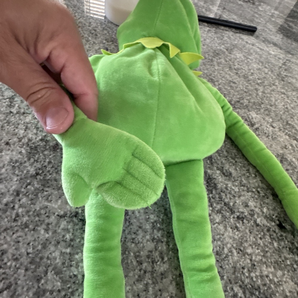 Vintage Kermit The Frog Puppet 24" Disney - Picture 9 of 11